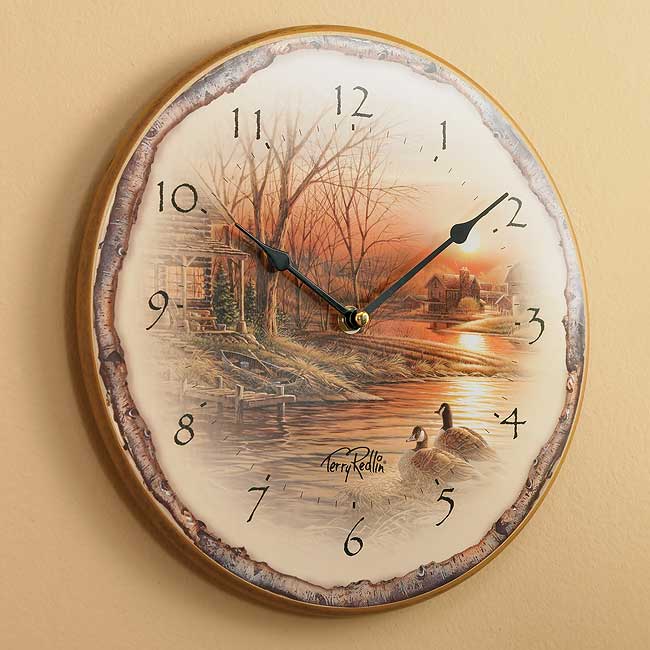 Shoreline Neighbors 11" Wall Clock